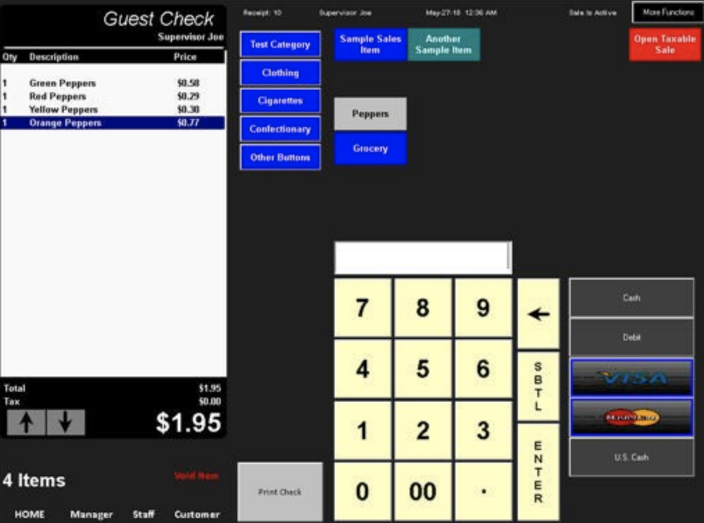 UniversalPOS Screenshot 1