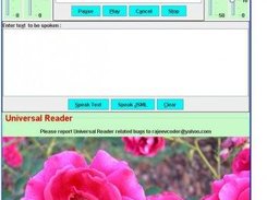 A Reader to speek any human readable document on your PC