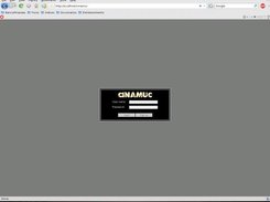 Login screen