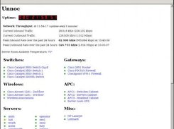 This is the front index page (with mean update displayed)
