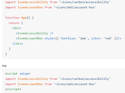unplugin-icons Screenshot 1