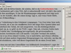 Volltextsuche - third Tab