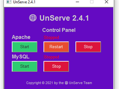 Apache Control Panel