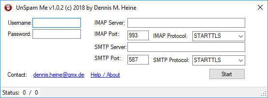 This program searches your IMAP eMail inbox folder and unsubscribes from all mailing lists/news lett
