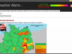 Unwetteralarm Deutschland Screenshot 1