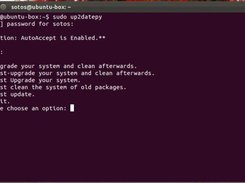 Screenshot of the program running.