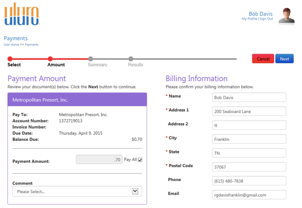 uPayments Screenshot 1