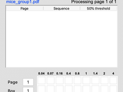 Interface while processing