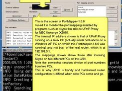 Four NAT mapping for Skype from two PCs on IX2015 router.