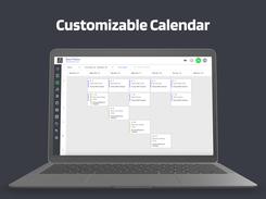 Customizable calendar acts as your central hub, giving your staff one place to manage scheduling and availability, check-in clients, view upcoming session details, and transact.