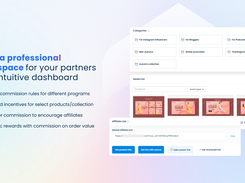 Custom affiliate dashboard