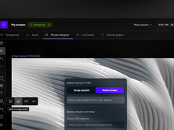 Stream Designer and 24/7 channels
