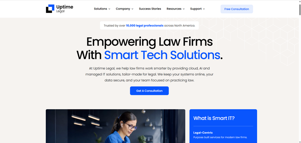 Uptime Legal Screenshot 1