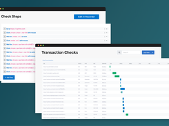 Synthetic Monitoring: Downtime and errors are hard enough, catching them shouldn’t be. Quickly pinpoint issues with funnels, flows, and forms with our no-code approach to transaction checks.