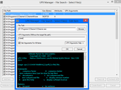 Fine tune compression settings of any file for performance vs. disk space.