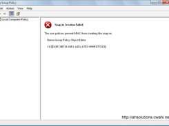 GROUP POLICY DISABLED