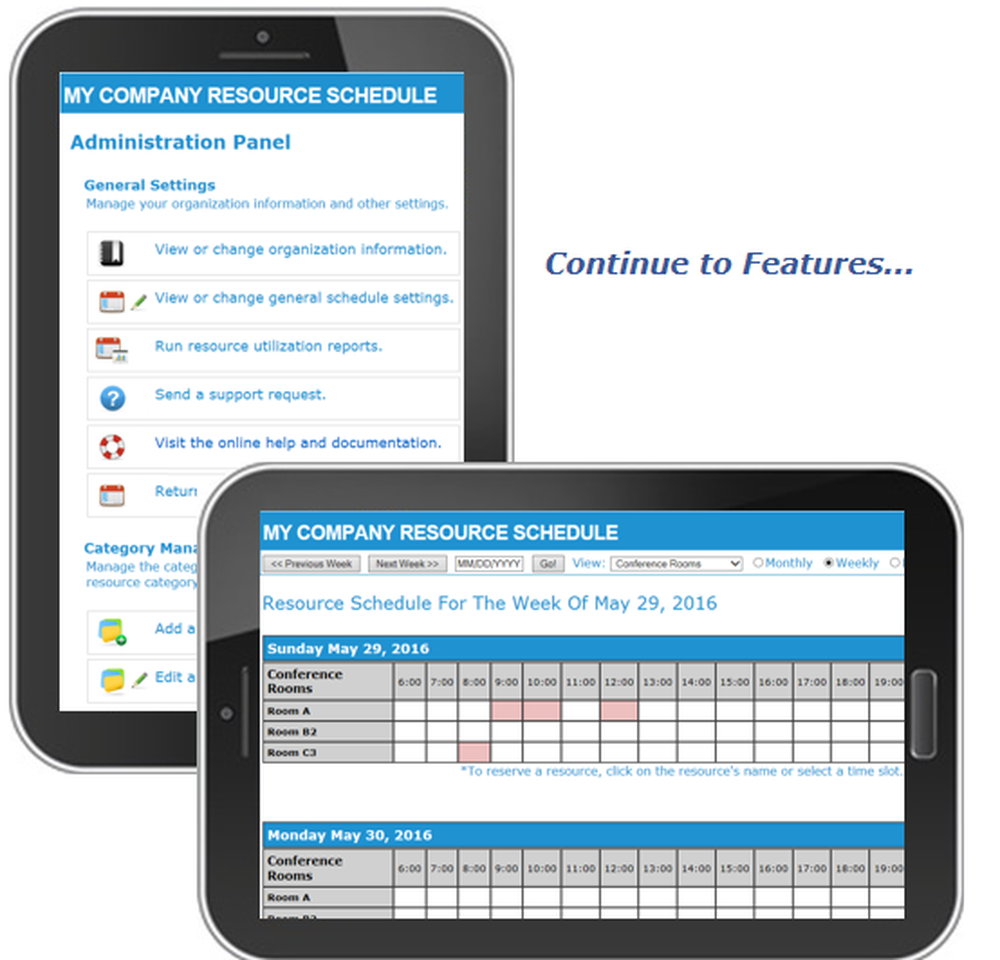 uReserve Screenshot 1