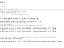 URL-Checker 1.3 Logfile