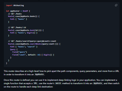 URL Routing Screenshot 1