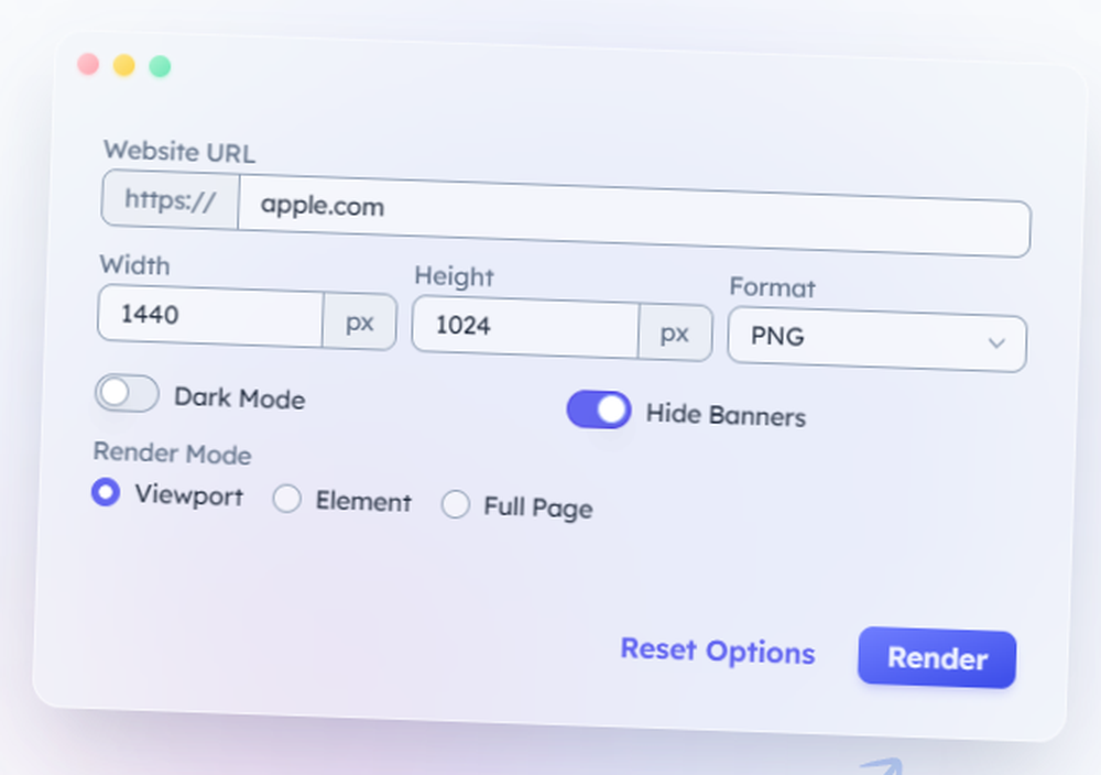 Urlbox Screenshot 1