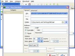 uGet 1.10.x - New Download - Windows XP Portable