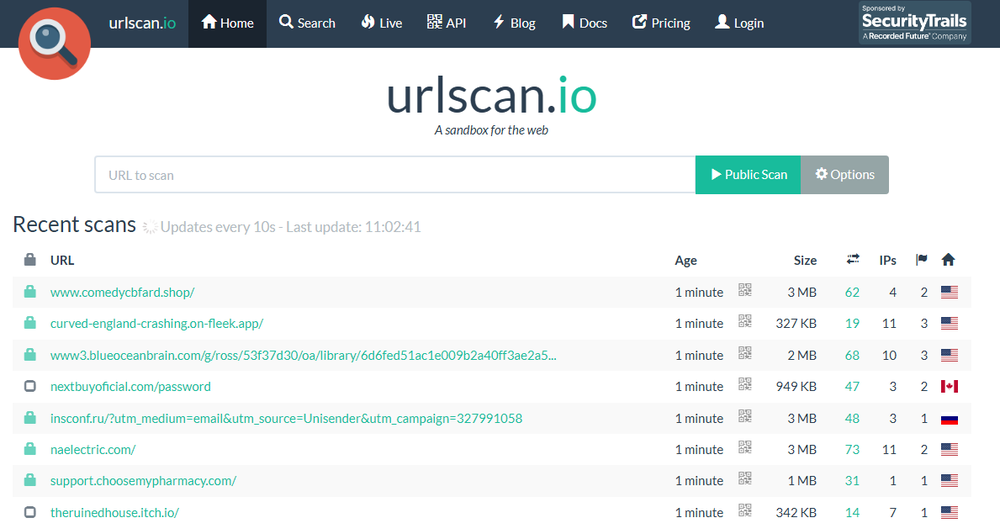 urlscan.io Screenshot 1