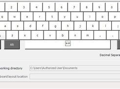 Default Layout (No modifier keys)