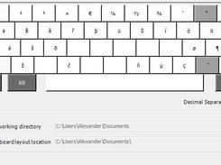 AltGr Keyboard layout