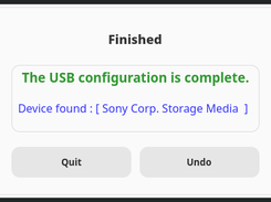 Finish the configuration