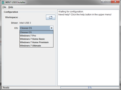 Select which Windows 7 variant you're installing