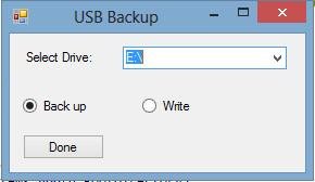 linux usb backup software