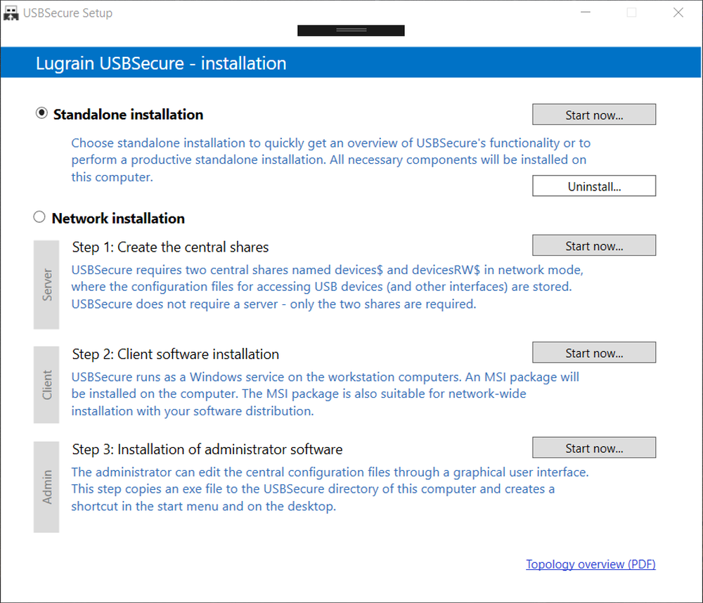 USBSecure Enterprise Screenshot 1