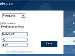 USBWebserver v10 Screenshot 4