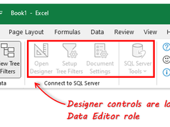 Designer vs Data Editor roles