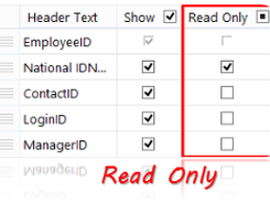 Configure using the SQL Spreads Designer settings available such as Read-Only and restricting inserts and deletes.