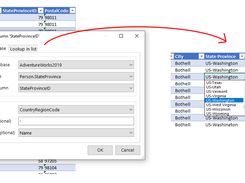 Look-up Key Columns