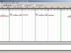 Main screen, early dev version, showing note editor.