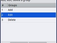 Action to select