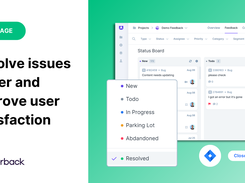 Manage feedback and resolve issues faster