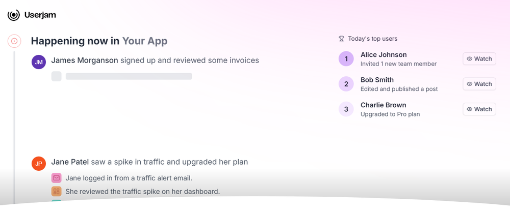 Userjam Screenshot 1