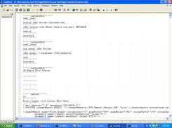 Dump all reports and data connect info to a text file