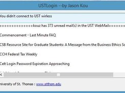 USTLogin Screenshot 2