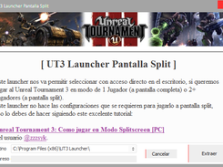 UT3 Launcher Pantalla Split Screenshot 1