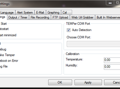 Settings Form