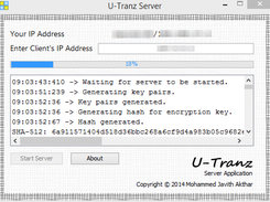 file receiving process on server side