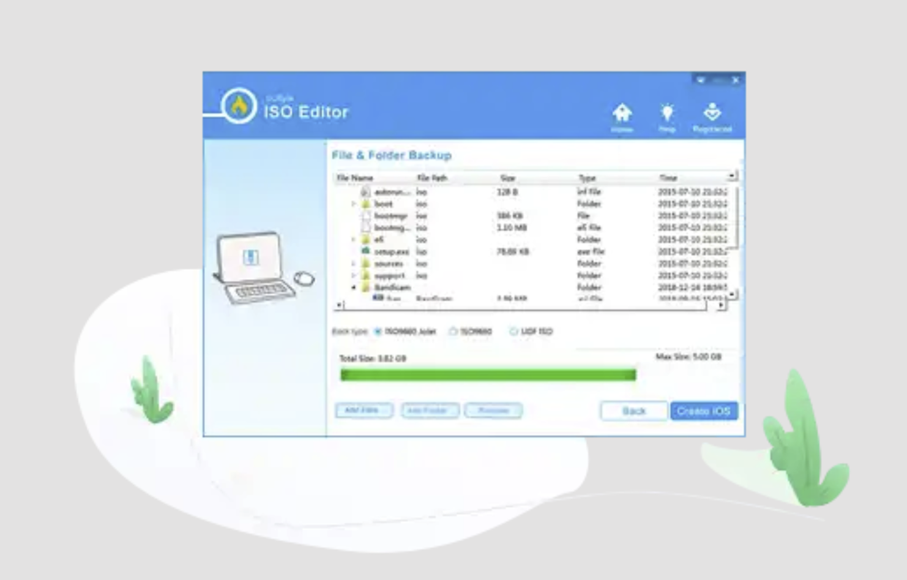 UUbyte ISO Editor Screenshot 1