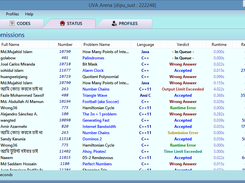 Judge Status Tabpage