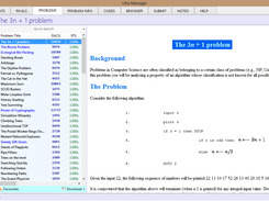 This page list all the problems and the details description.