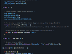 uWebSockets.js Screenshot 1