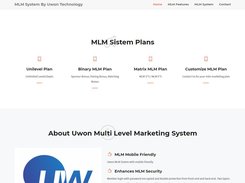 UwonTech MLM Software Solution Screenshot 2